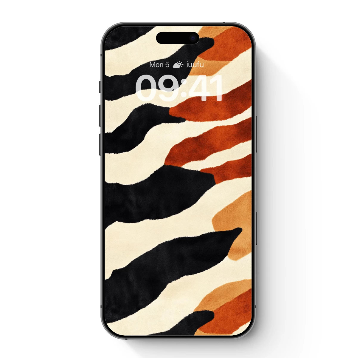 Abstract Stripes in Warm Tones