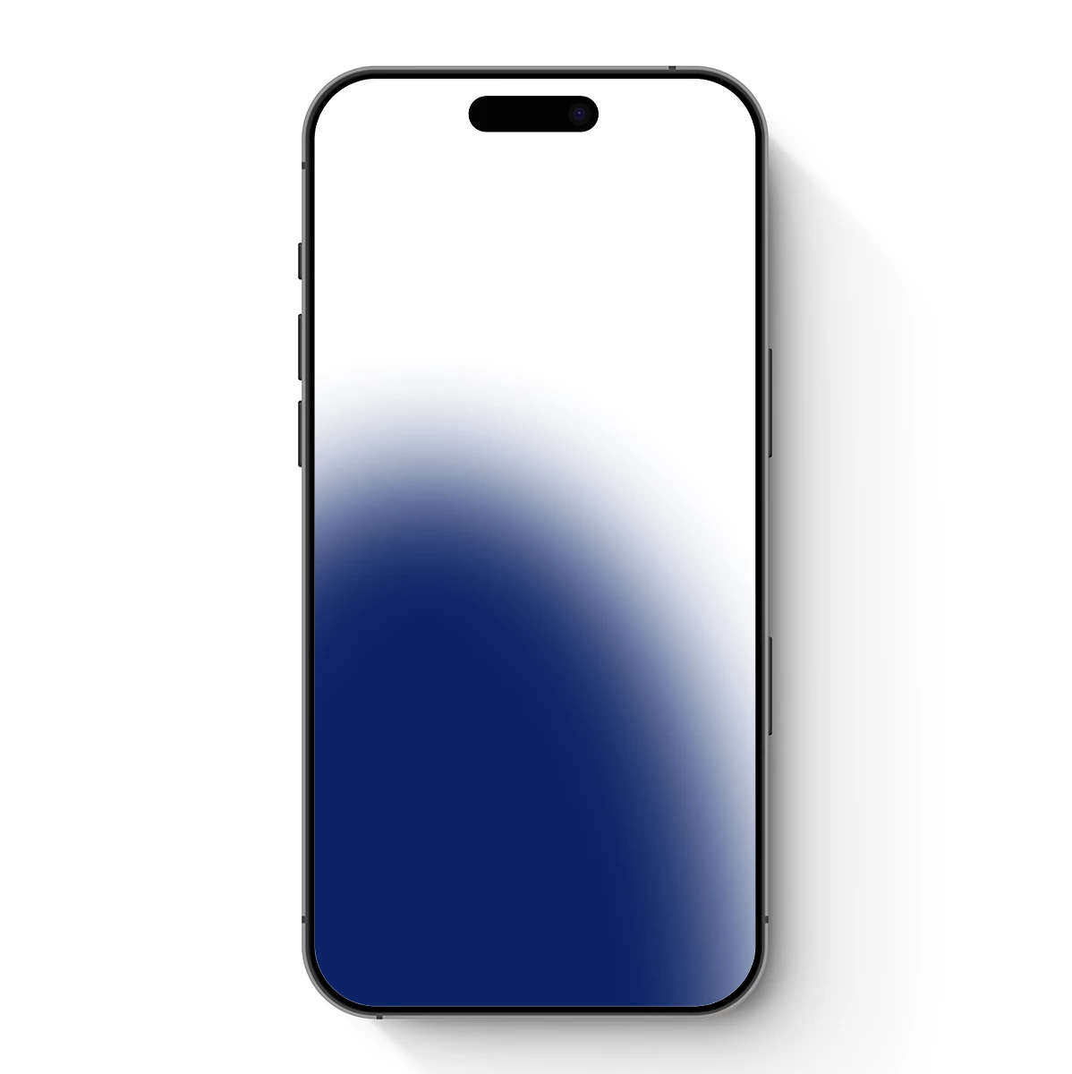 Gradient Elegance: Navy to White Flow