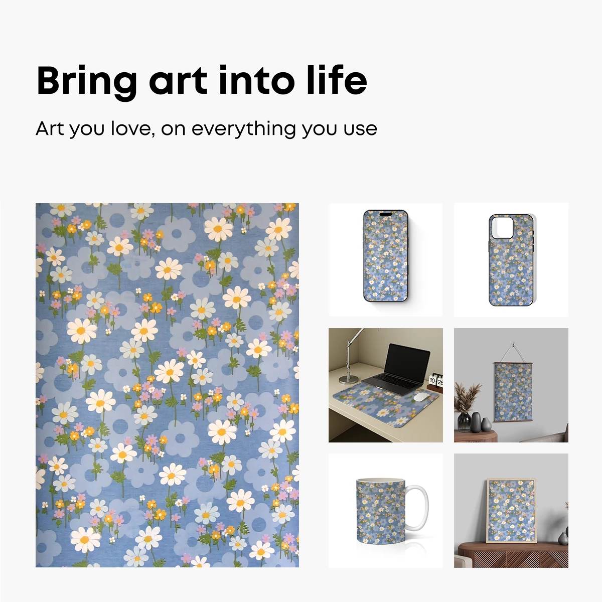Daisy Dreamland: Whimsical Floral Fantasy - Image 2