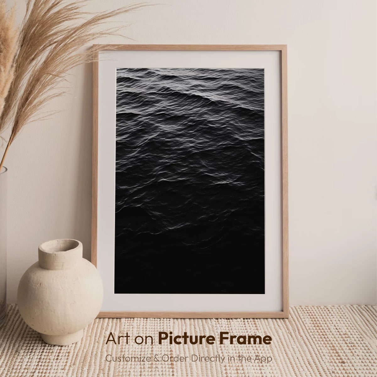 Eternal Night Sea: Monochrome Waves - Image 7