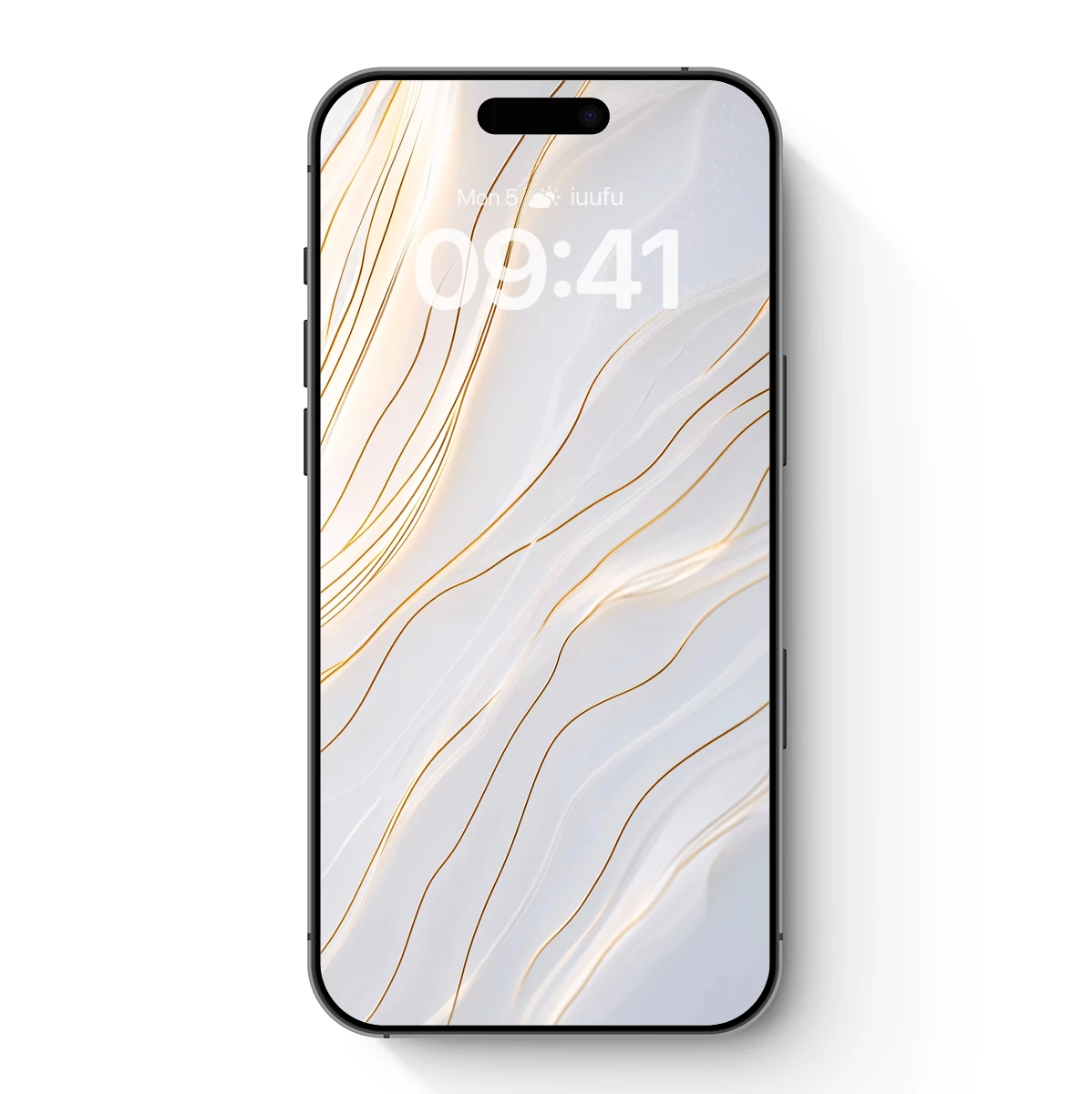 Golden Waves of Elegance