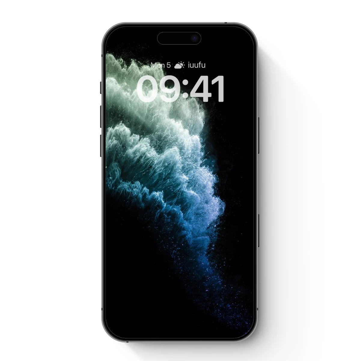 Ethereal Dust Cascade: A Symphony of Blue Hues - Image 7