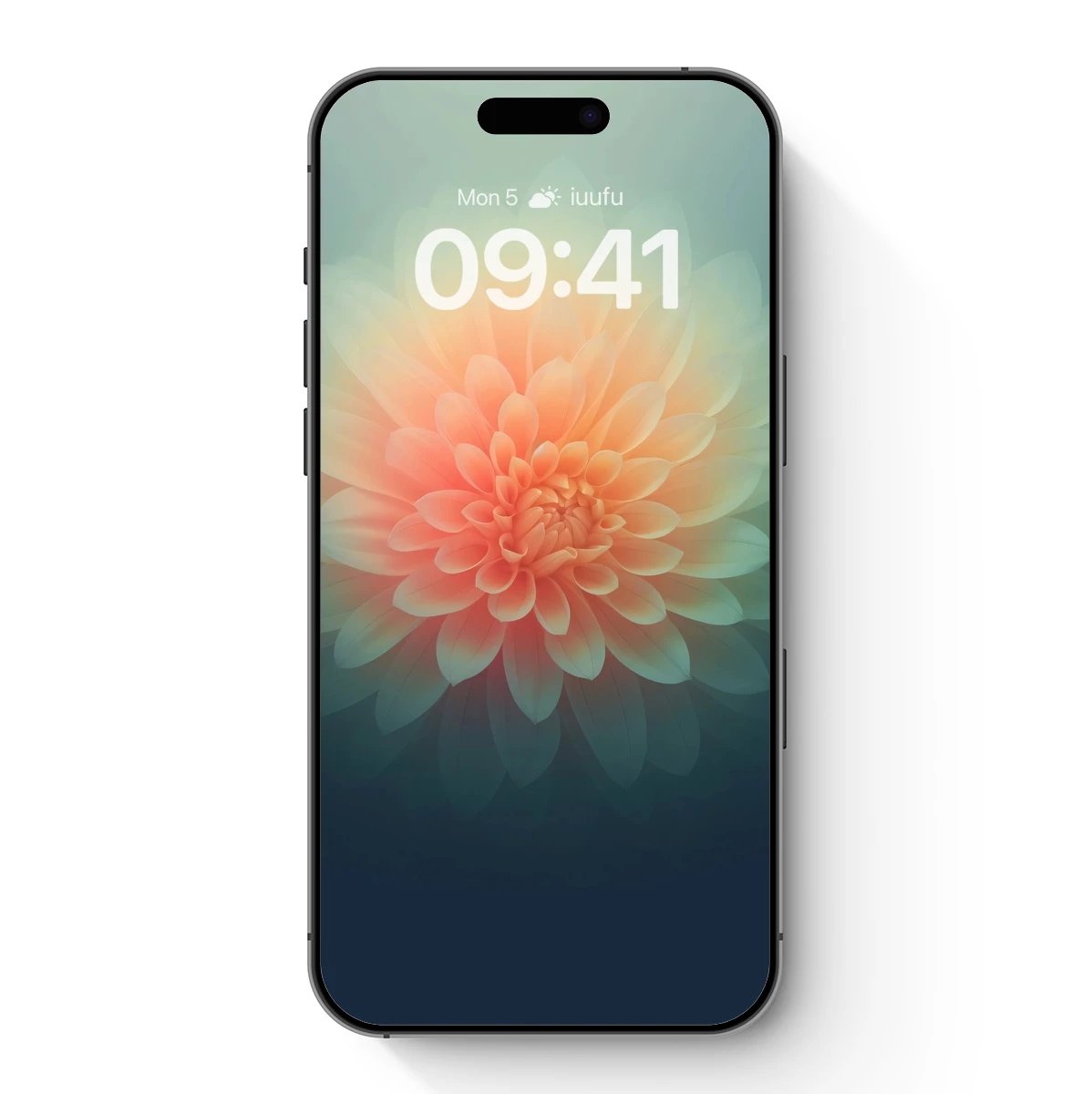 Ethereal Dahlia Bloom: Soft Gradient Elegance