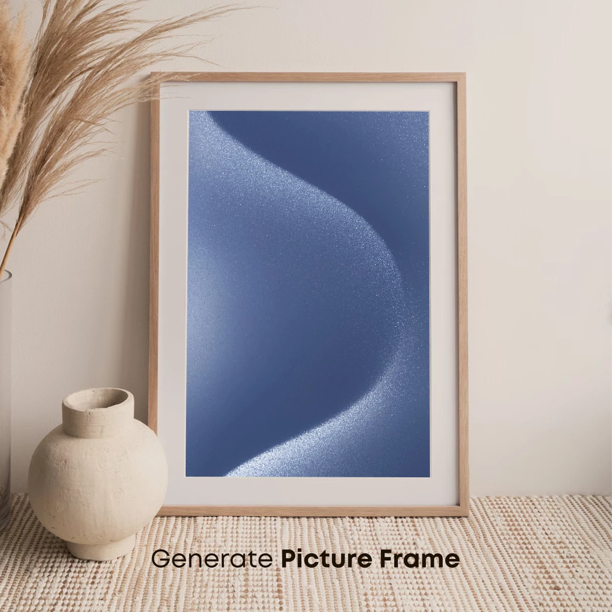 Ethereal Blue Dunes: A Symphony of Sand and Shadow - Image 7