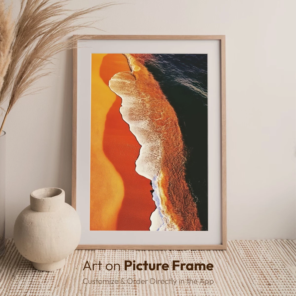 Golden Shoreline Symphony - Image 7