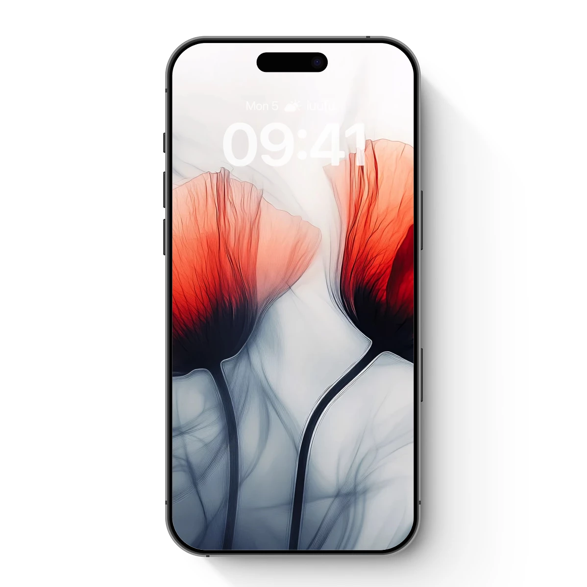 Ethereal Poppies: Smoke-Tinted Floral Artistry