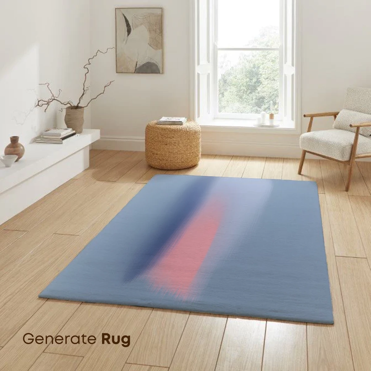 Abstract Shadow Play: Blurred Geometry in Pastel Hues - Image 6