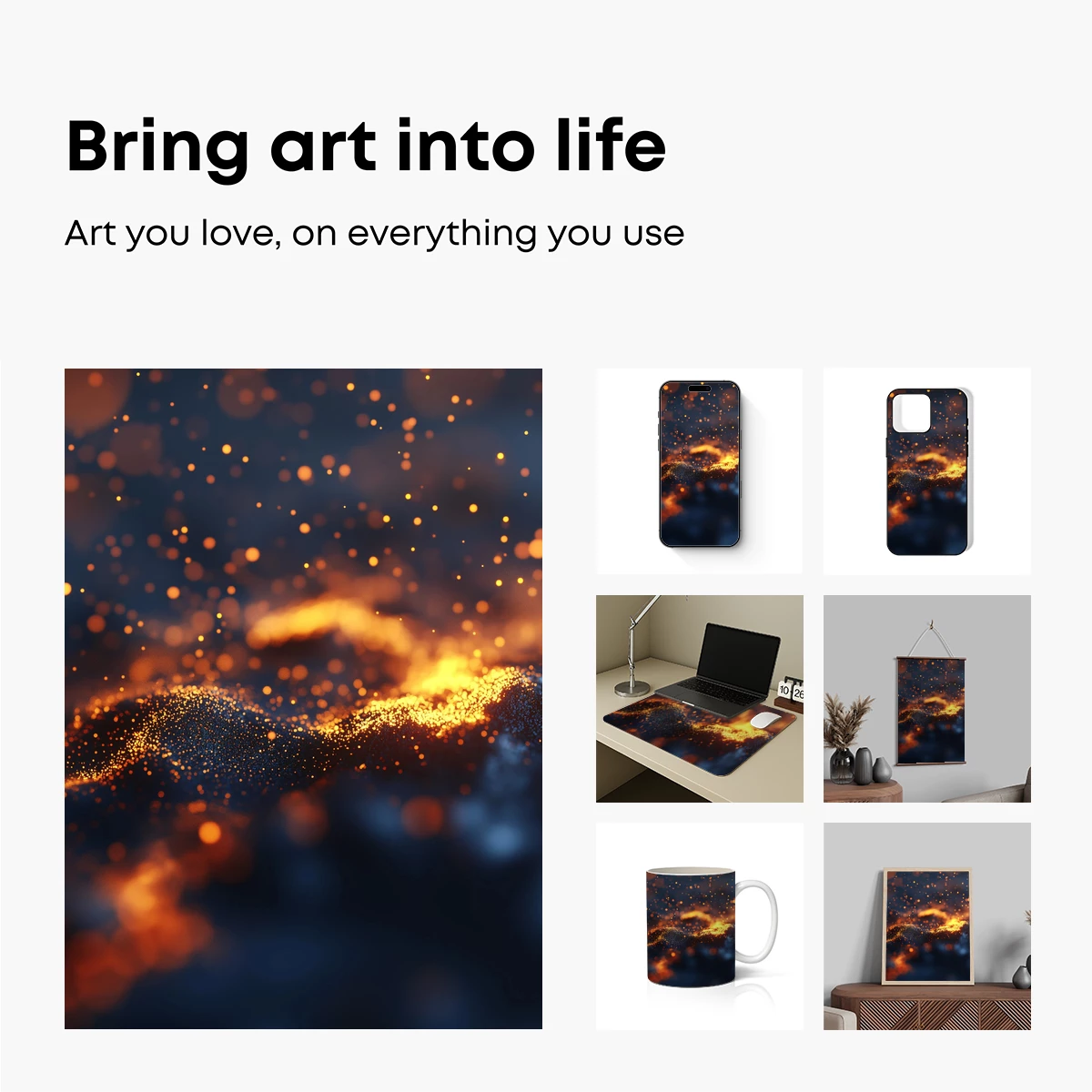 Golden Stardust Symphony - Image 2