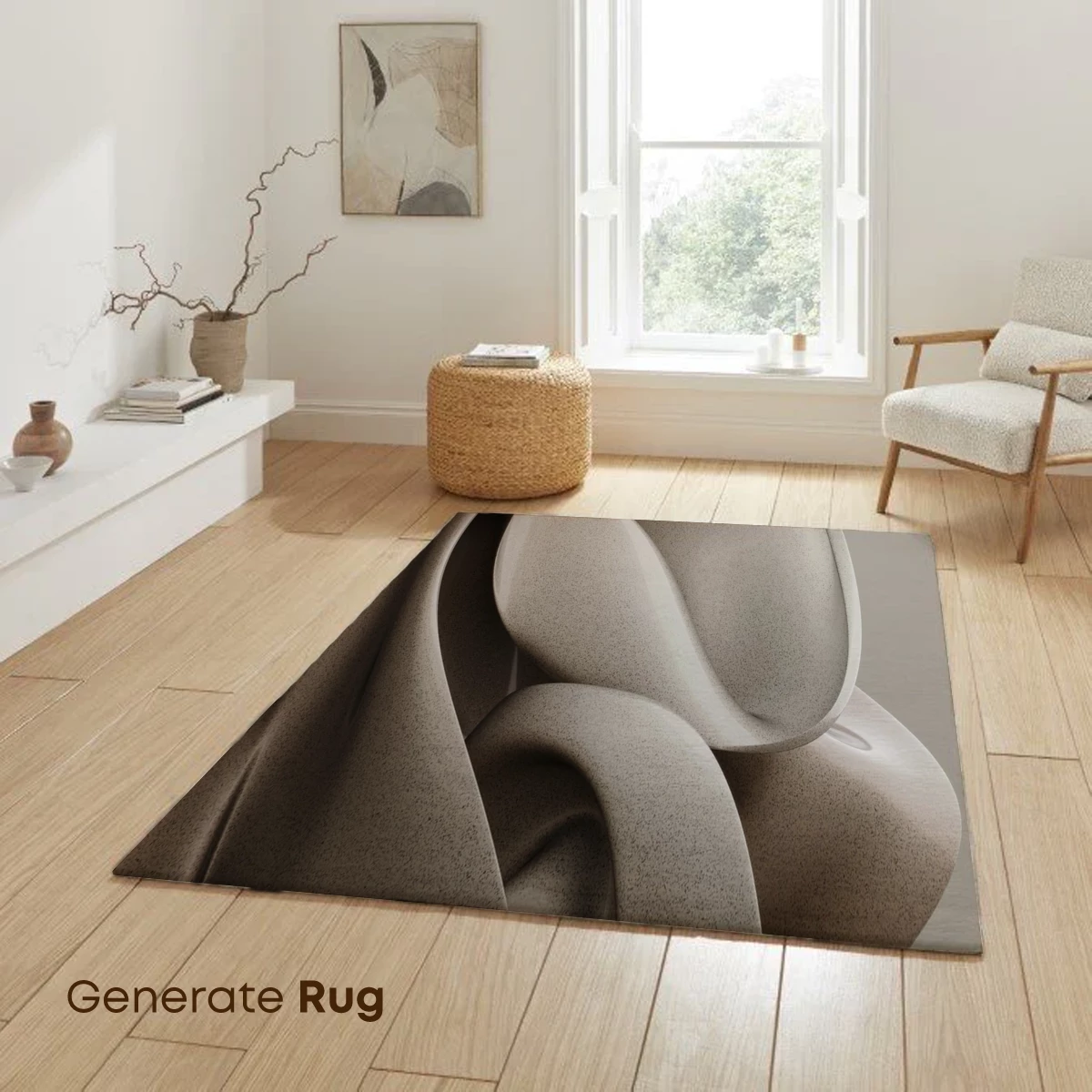 Elegant Curves: Abstract Sculptural Flow - Image 6