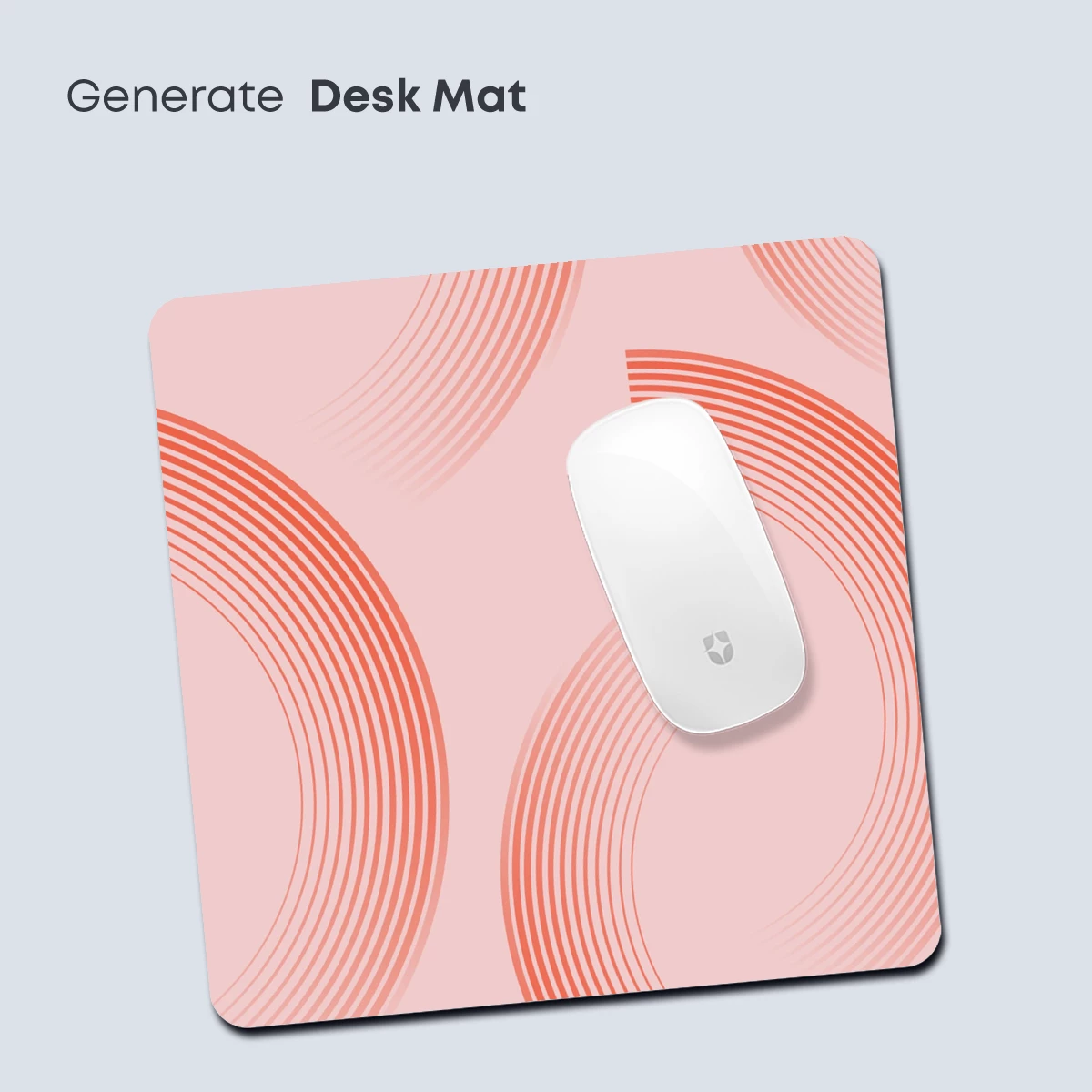 Coral Echoes: Abstract Circles in Harmony - Image 4