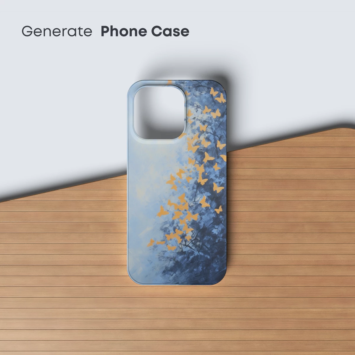 Butterfly Ascension: Ethereal Flight in Blue Hues - Image 3