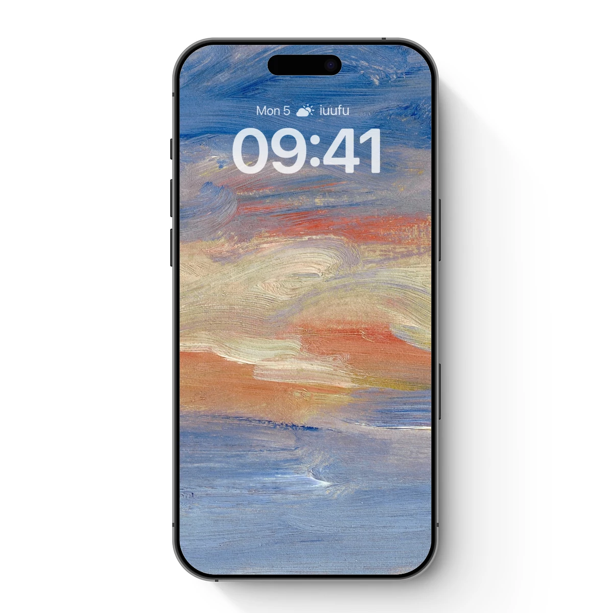 Abstract Horizon: Brushstroke Symphony