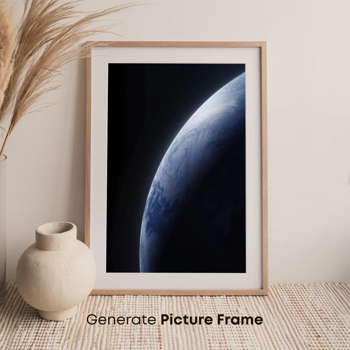 Eclipse of Serenity: Earth's Curved Horizon - Image 7
