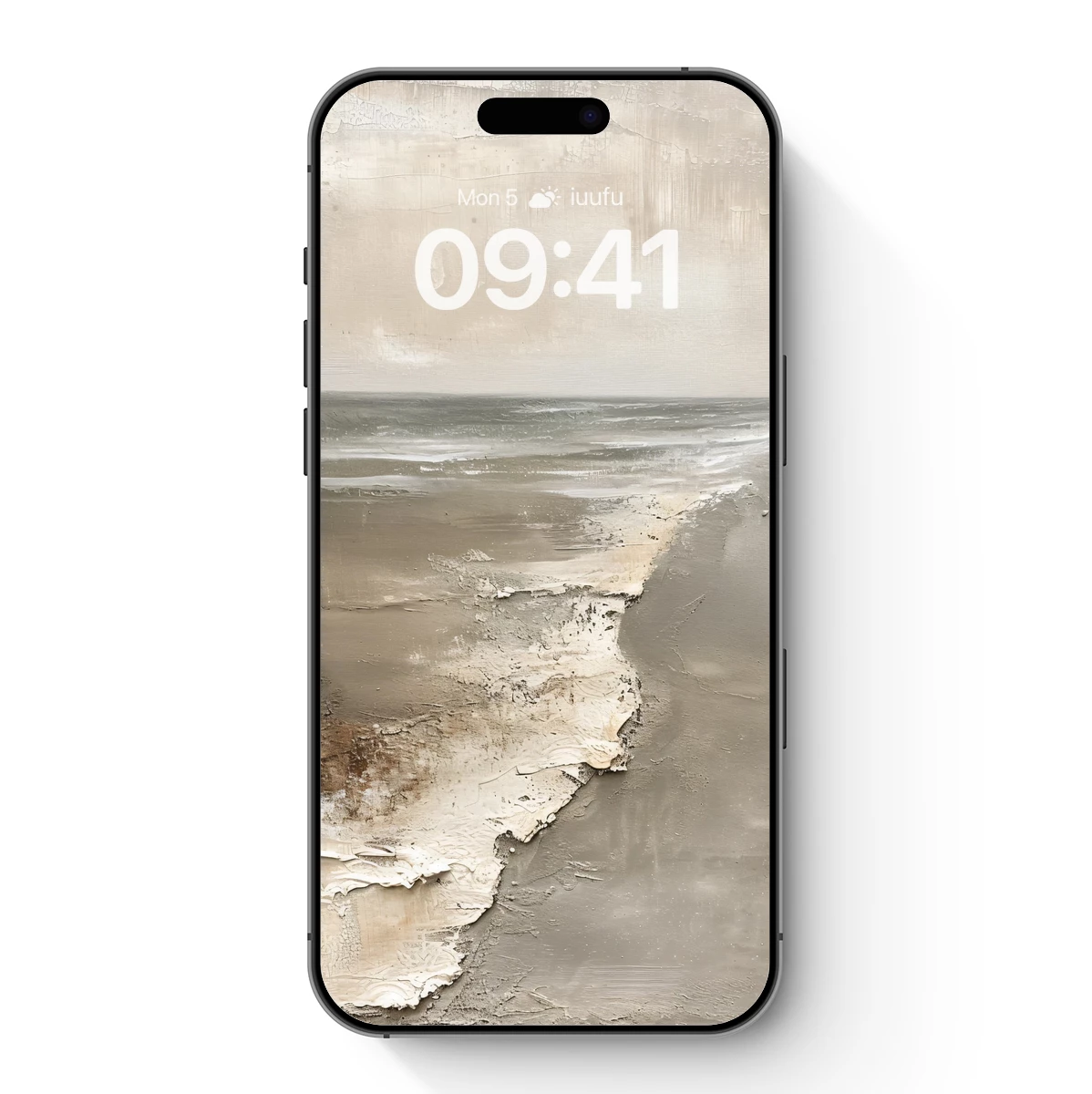 Ethereal Coastal Mirage: Abstract Impressionism