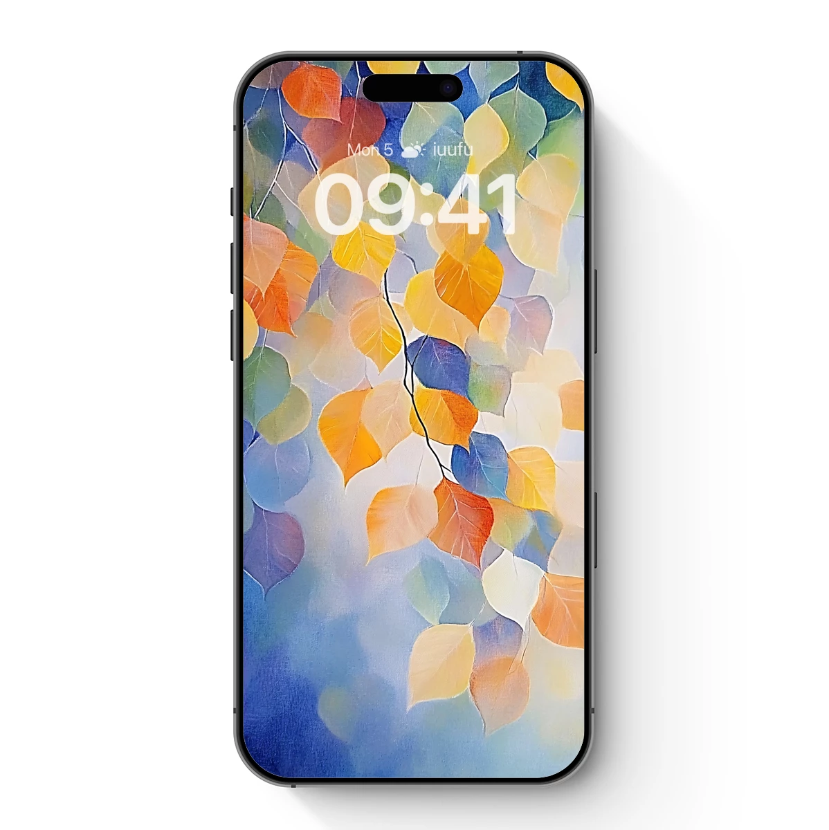 Autumn Leaves Symphony in Abstract Hues