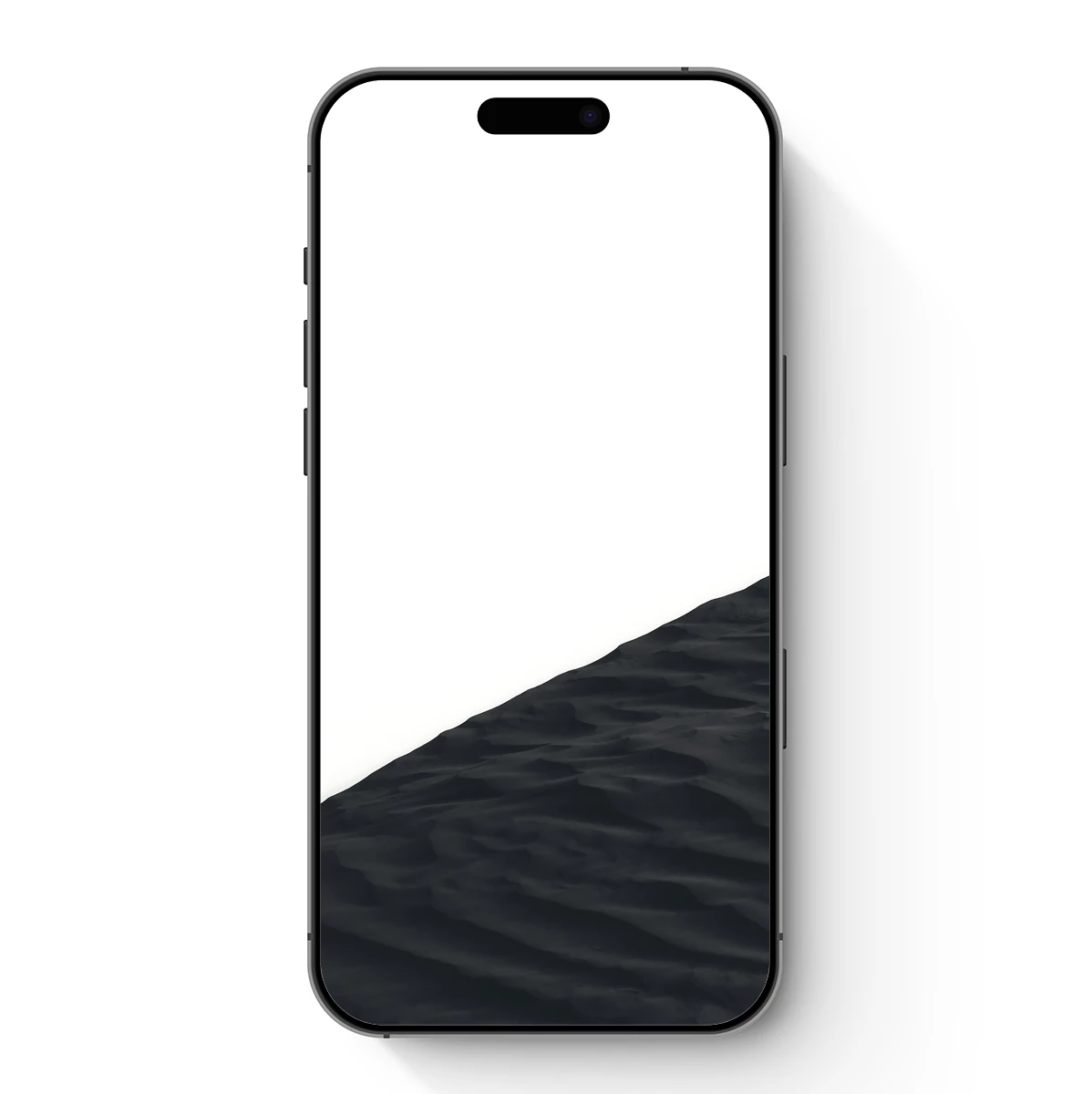 Eternal Sands: Monochrome Dunes in Minimalist Harmony