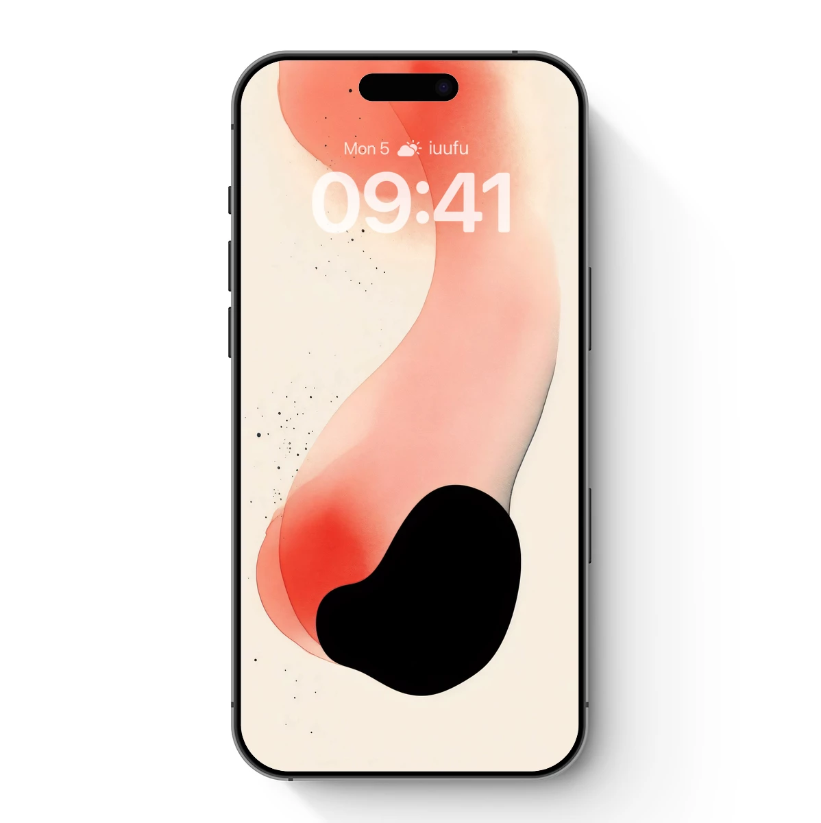 Abstract Fusion: Pink and Black Elegance