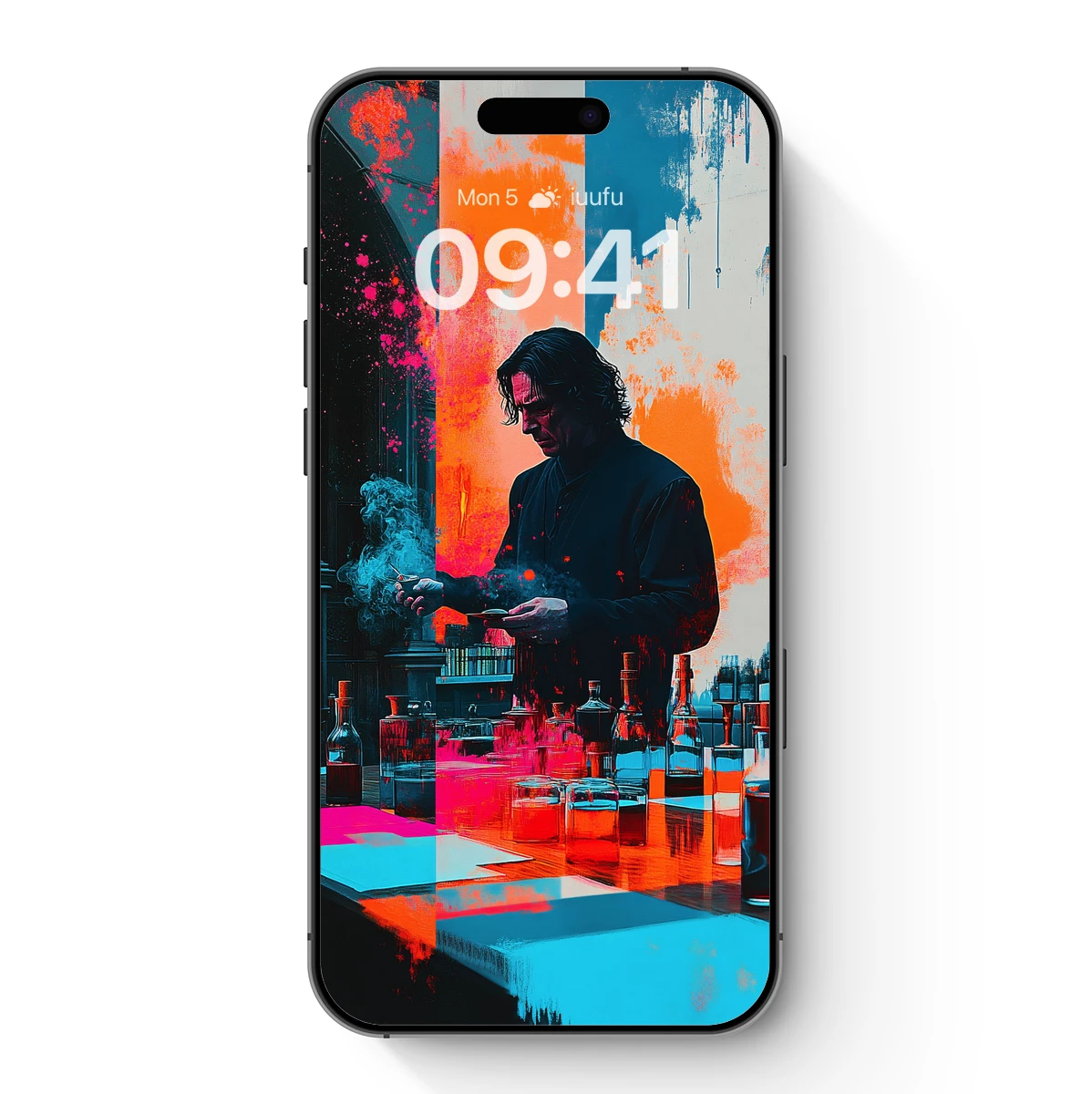 Baroque Bartender: Neon Alchemy in Motion Baroque Bartender: Neon Alchemy in Motion