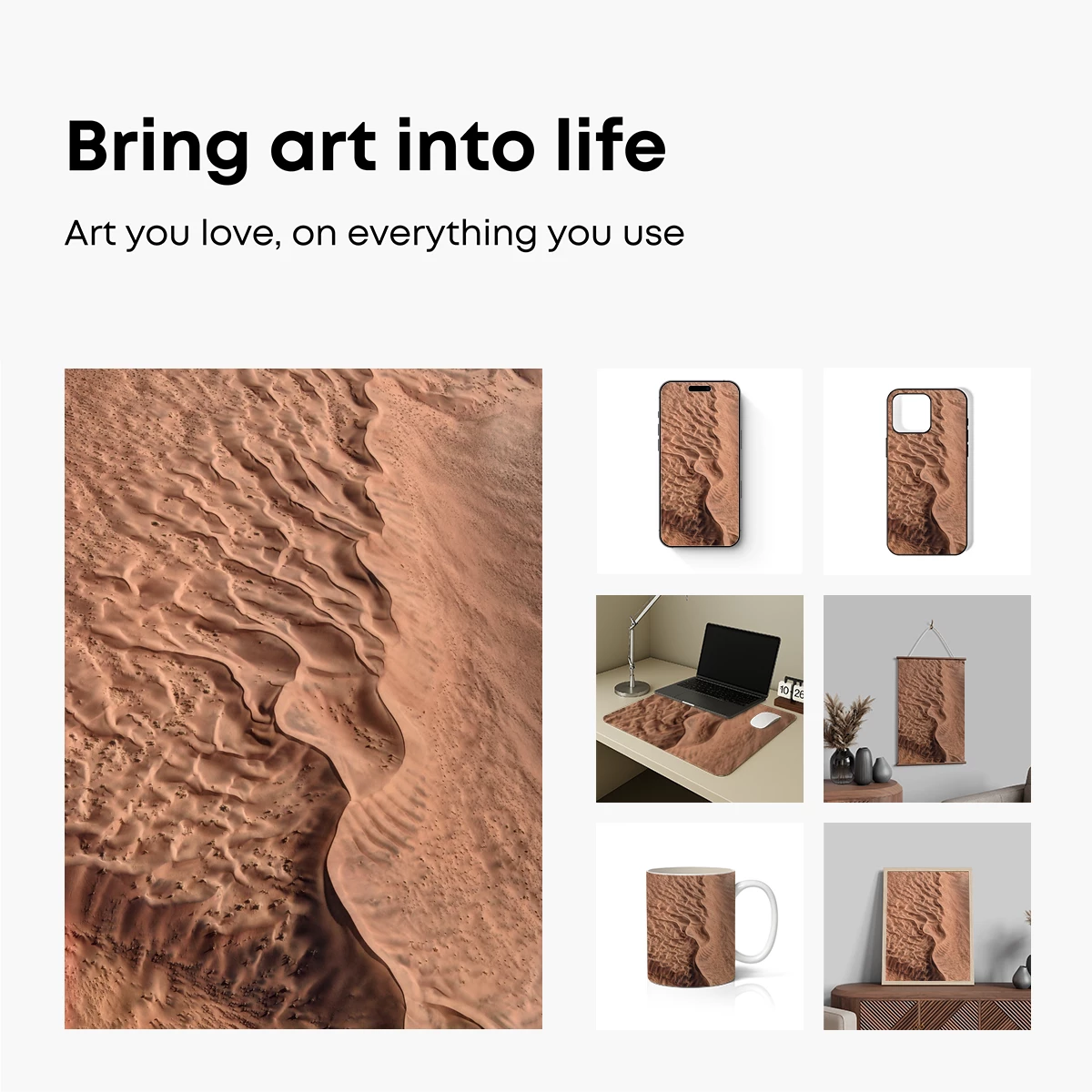 Desert Whispers: Sand Dune Elegance - Image 2