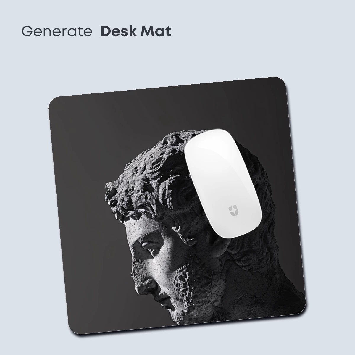 Classical Elegance: Sculpted Profile in Shadow - Image 4