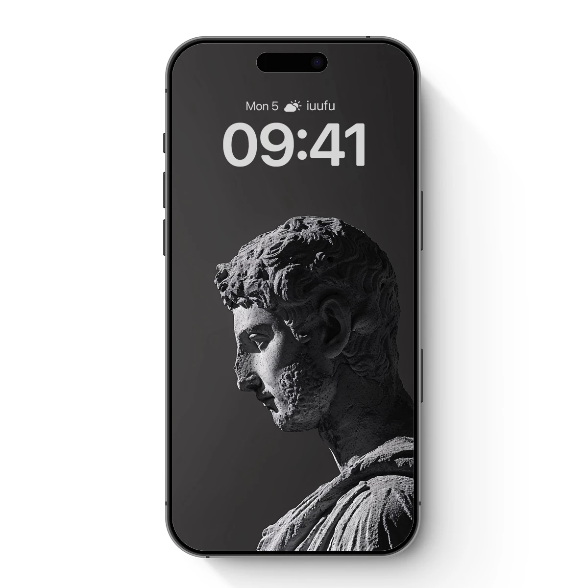 Classical Elegance: Sculpted Profile in Shadow