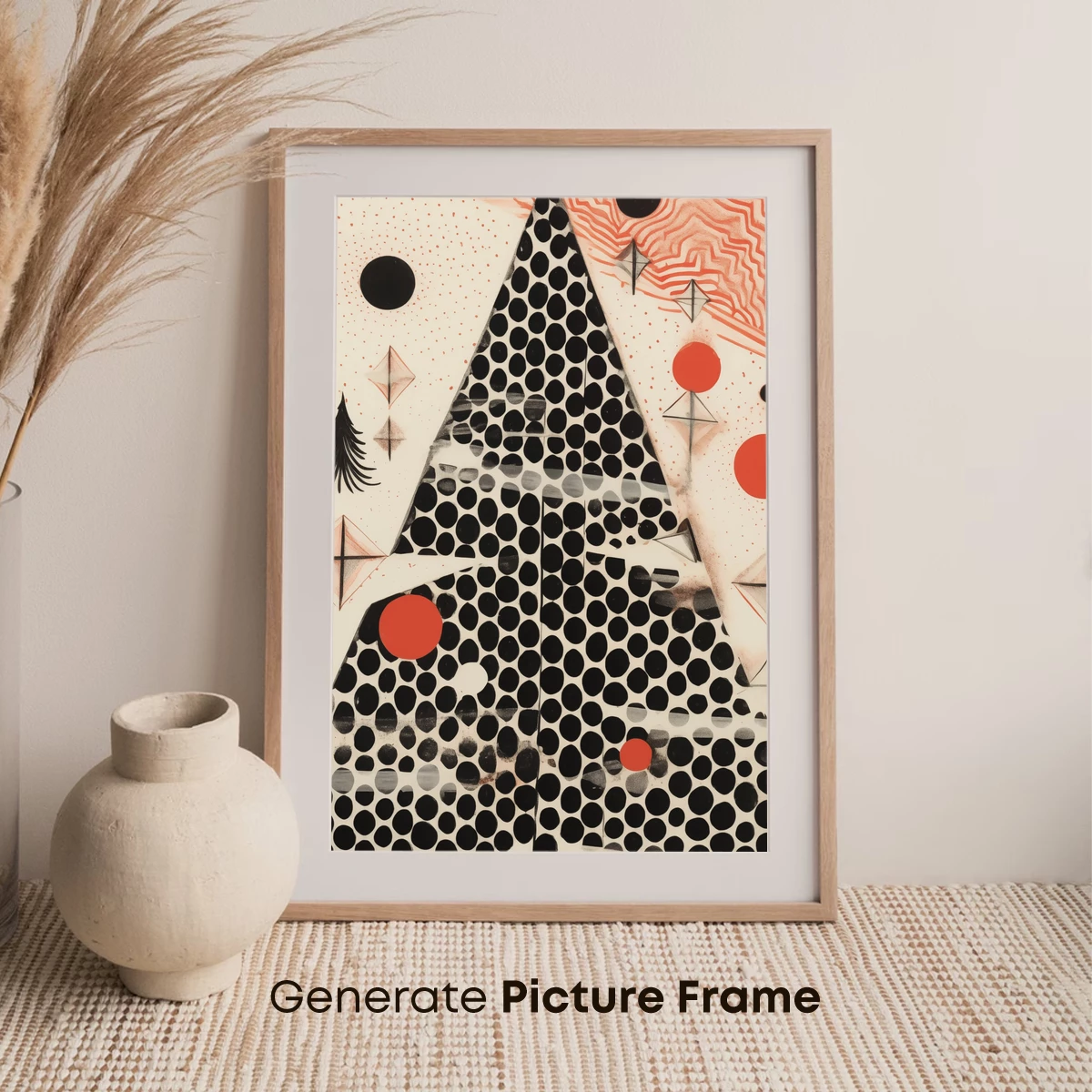 Dotted Pine: Abstract Winter Wonderland - Image 7