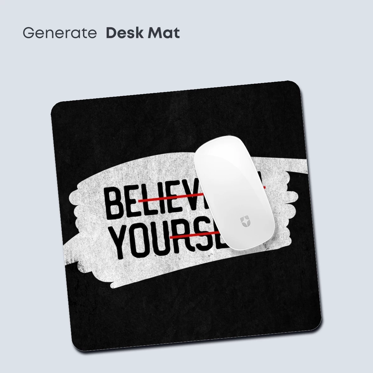 Bold Brushstroke Motivation: 'Believe in Yourself' - Image 4