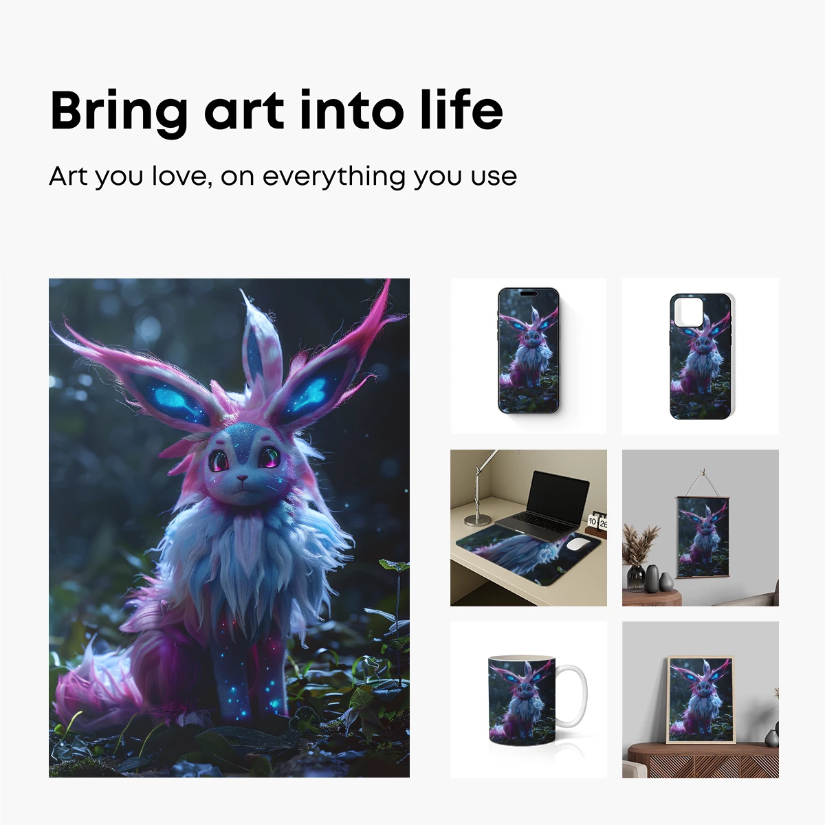 Enchanted Forest Eevee: Neon Dreams - Image 2