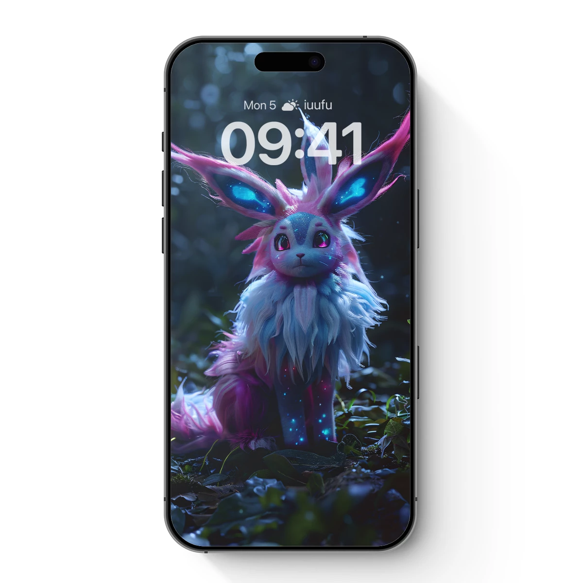 Enchanted Forest Eevee: Neon Dreams