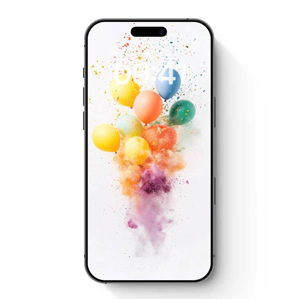 Bursting Balloons in a Cloud of Color