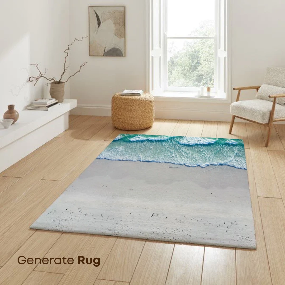 Aerial Serenity: Turquoise Waves Kiss White Sands - Image 6