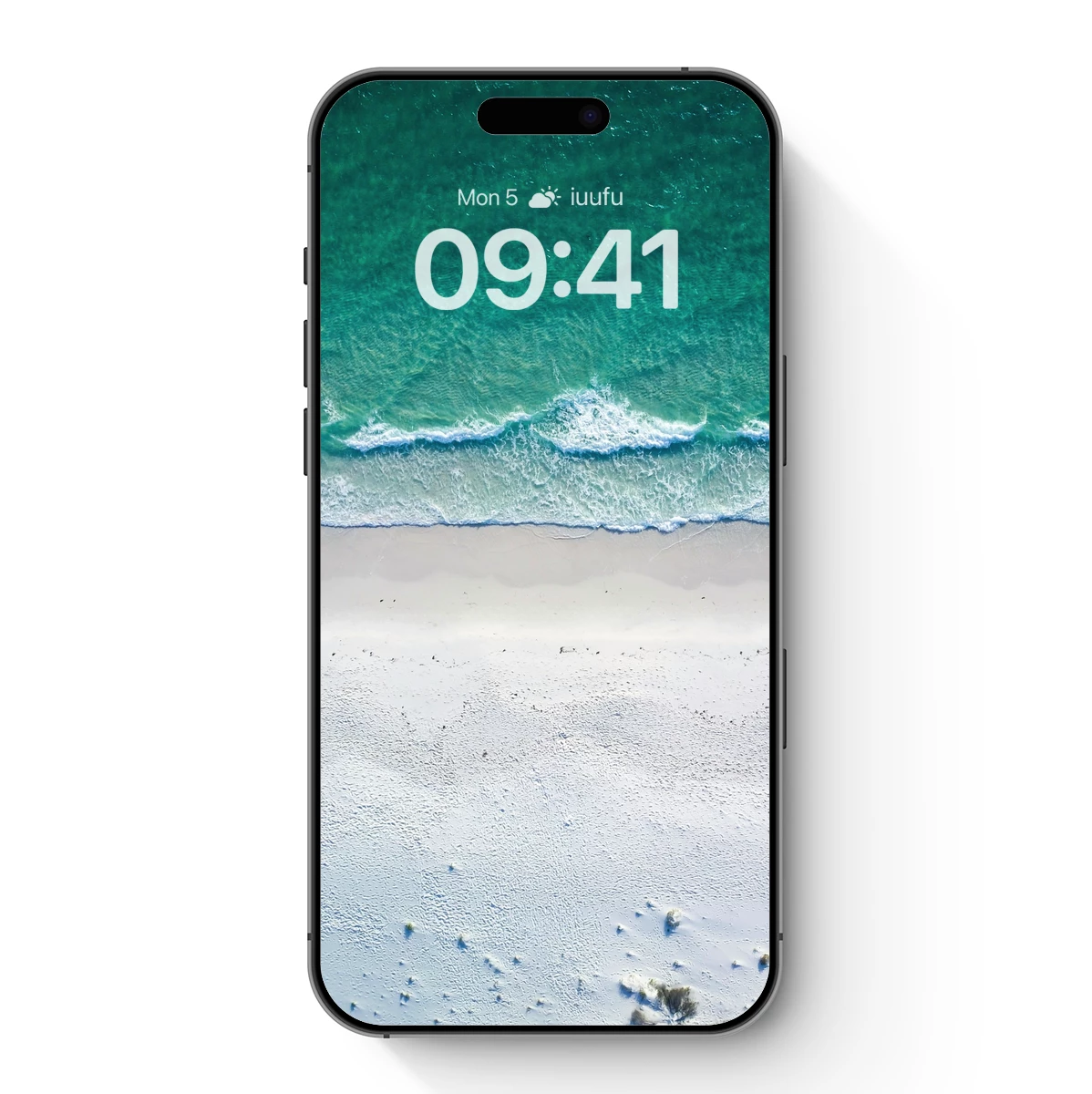 Aerial Serenity: Turquoise Waves Kiss White Sands Aerial Serenity: Turquoise Waves Kiss White Sands