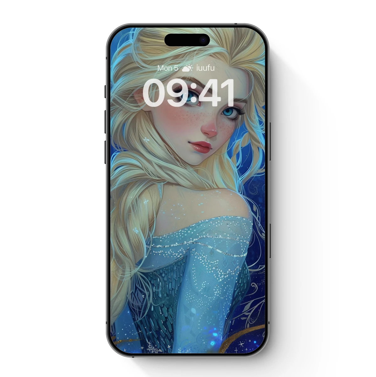 Ethereal Ice Queen: A Winter Fantasy Portrait