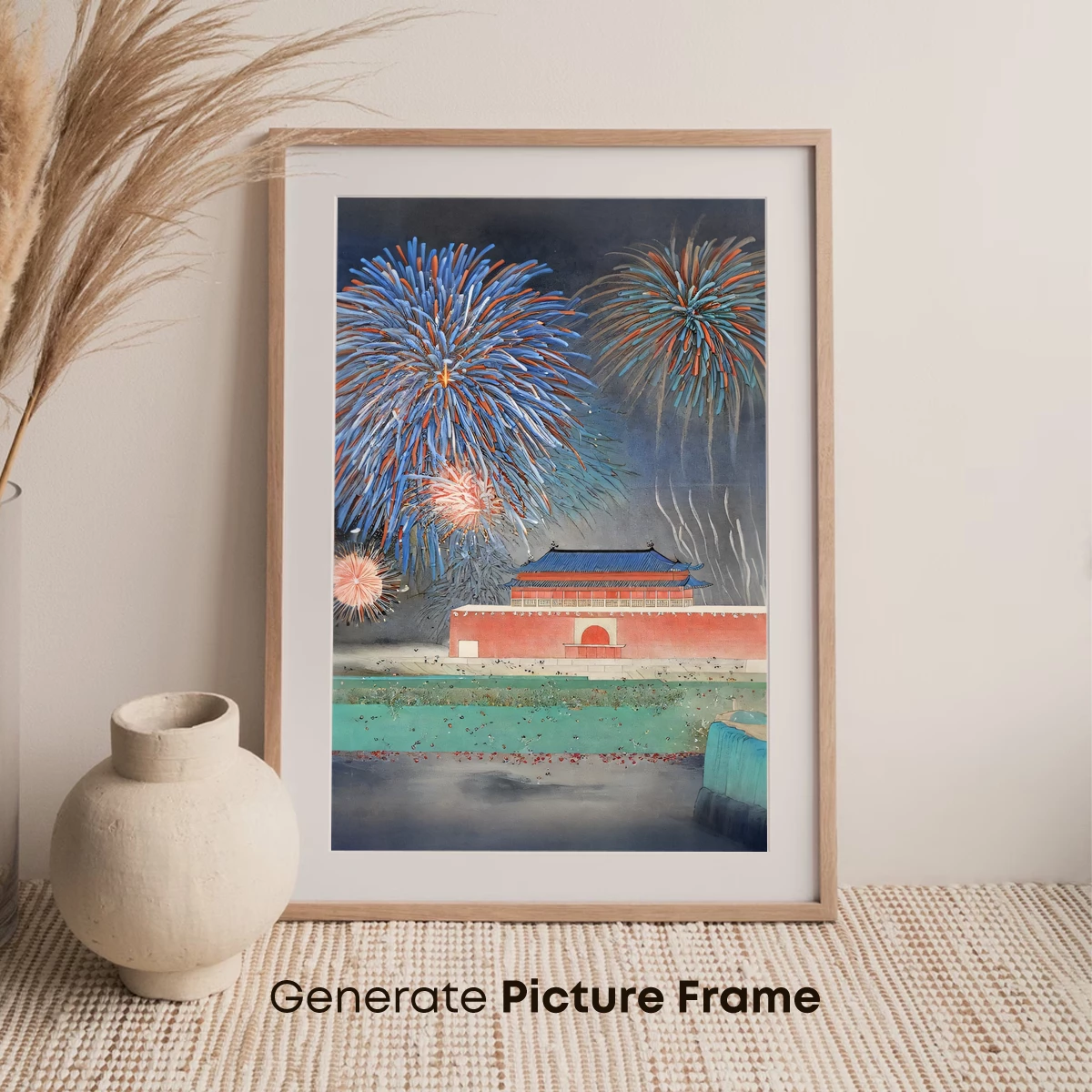 Fireworks Over Imperial Palace - Image 7