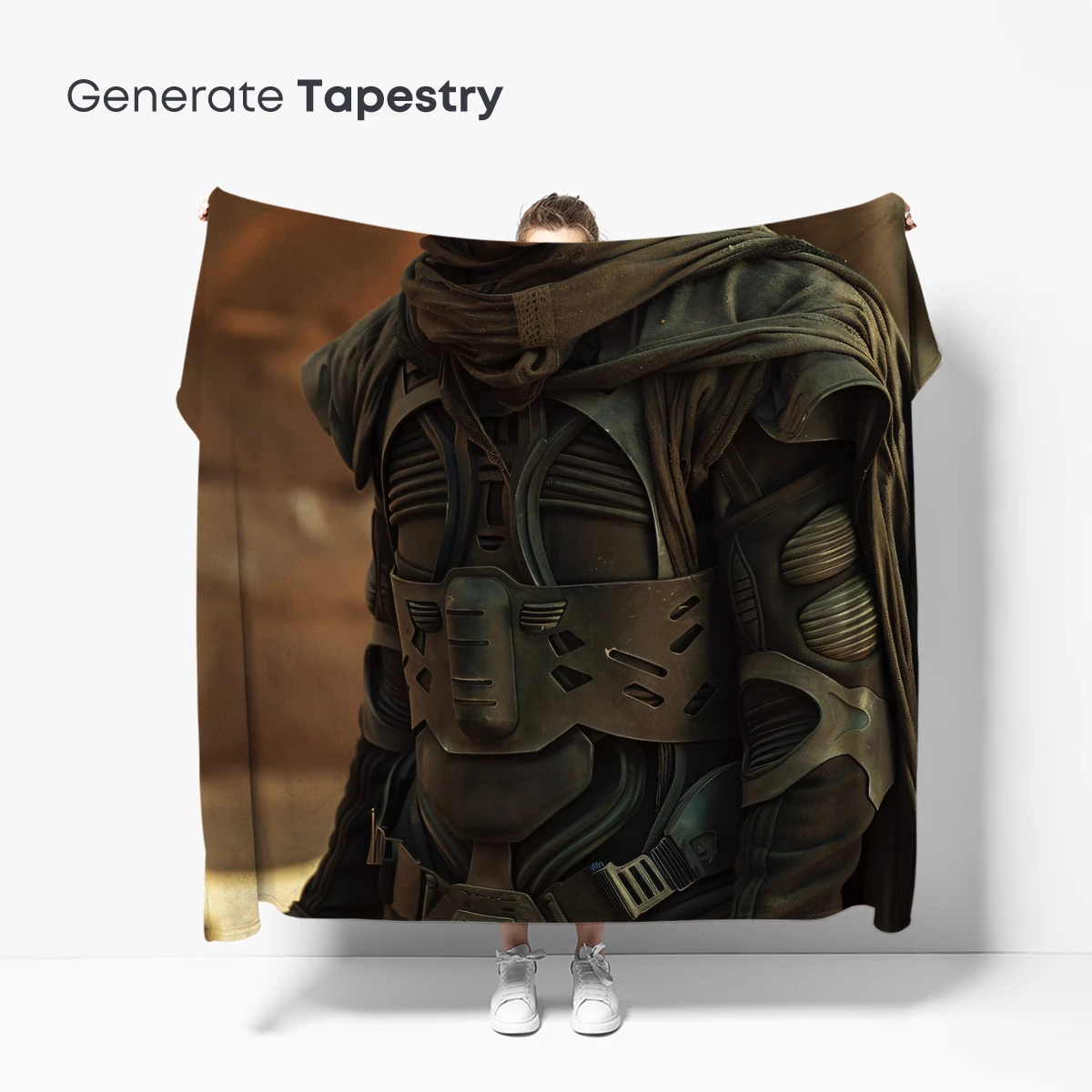 Desert Warrior in Futuristic Armor - Image 5