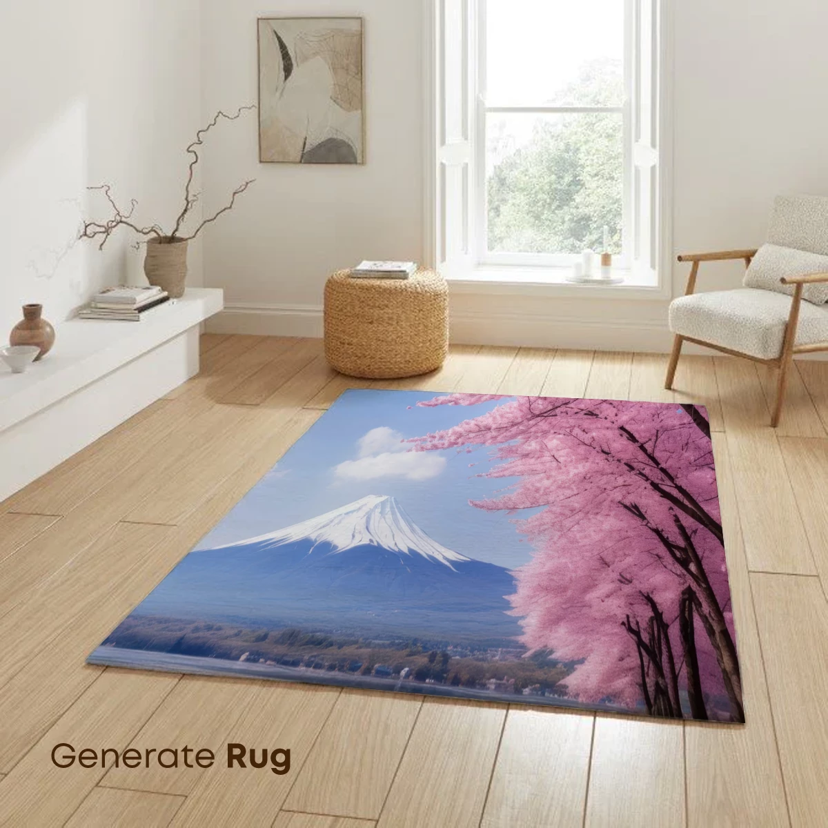 Cherry Blossoms at Fuji's Foot: A Serene Spring Symphony - Image 6