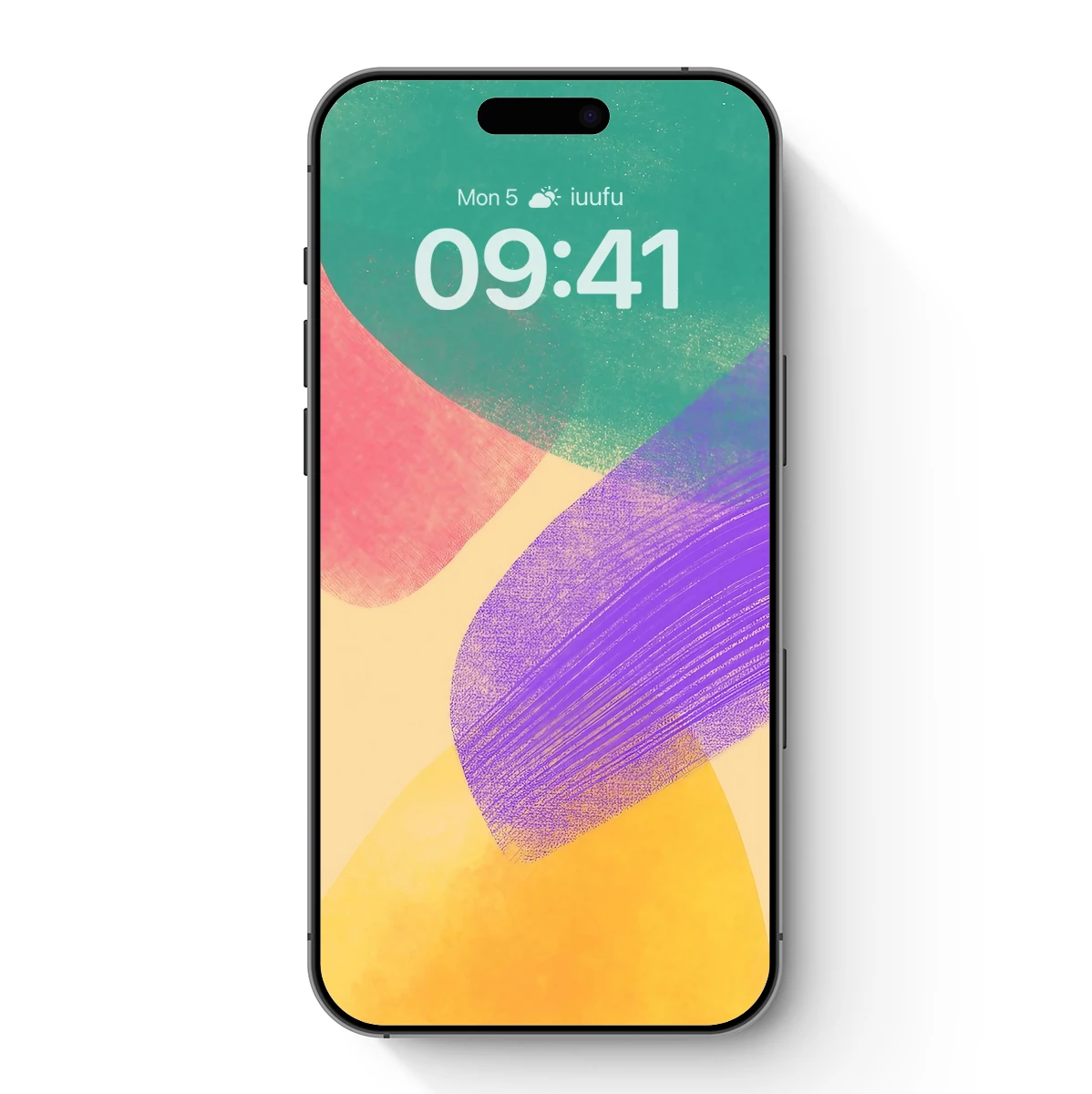 Abstract Brushstroke Symphony