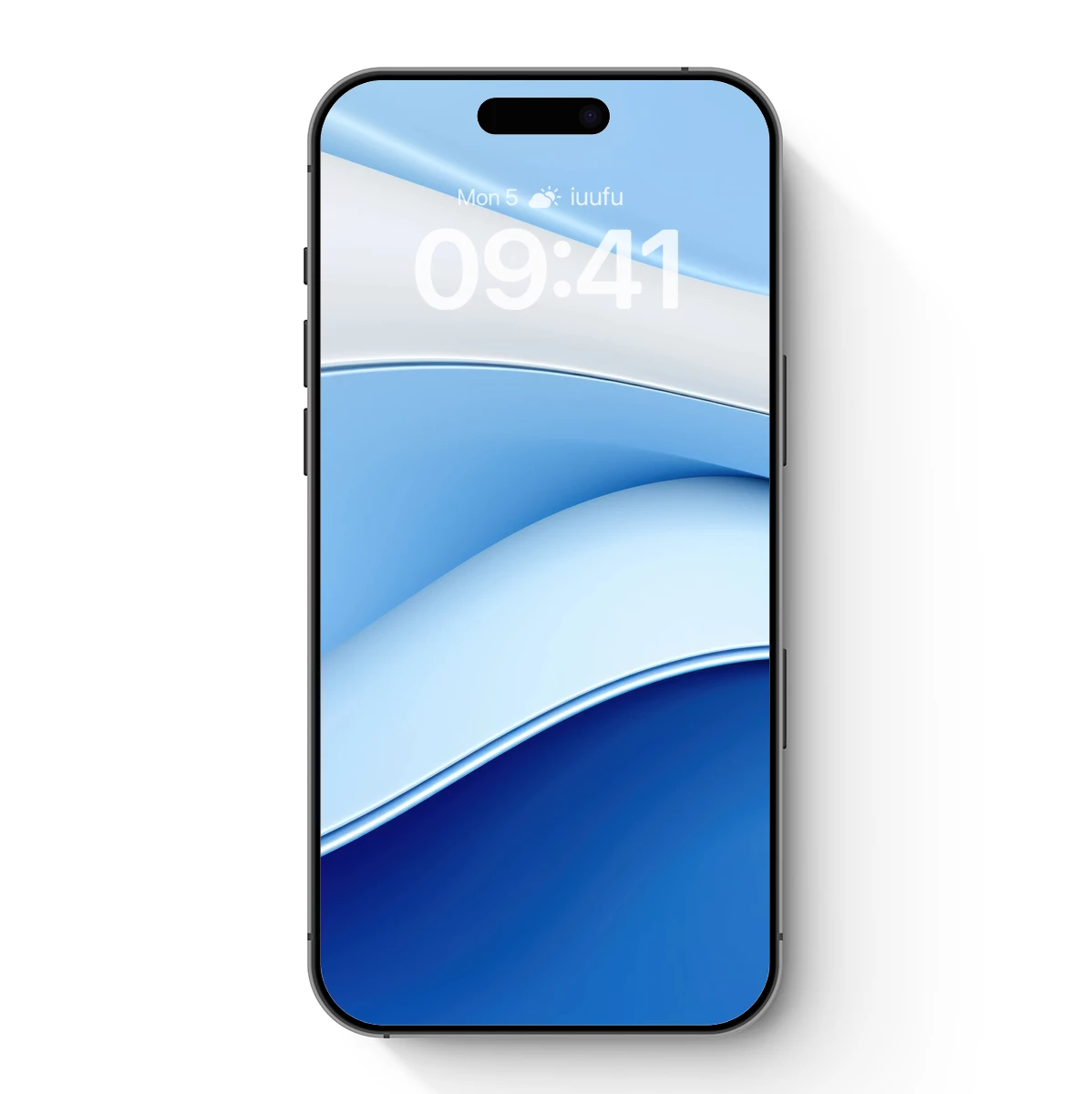 Fluid Blue Elegance: Abstract Waves in Harmony