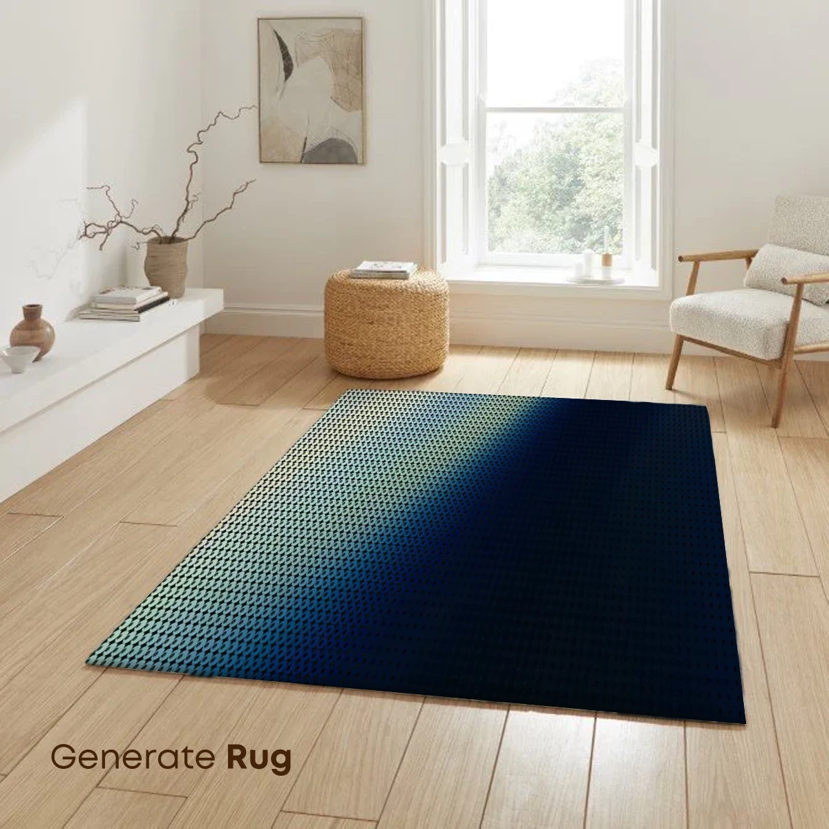 Digital Gradient Veil: Pixelated Elegance - Image 6