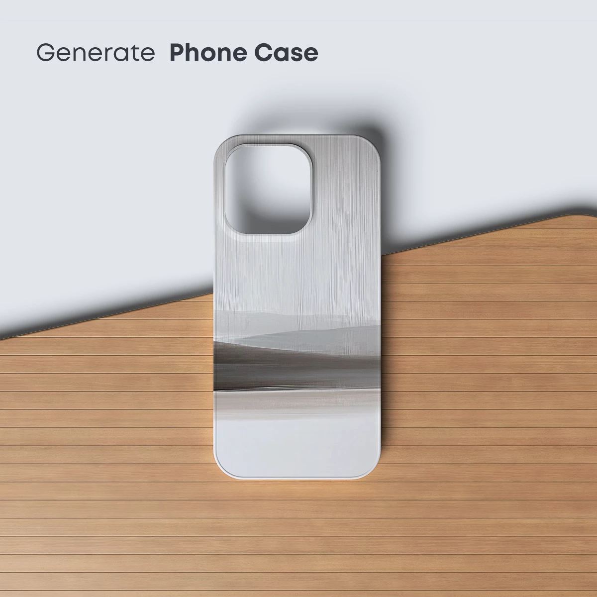 Ethereal Horizon: Abstract Landscape in Monochrome - Image 3