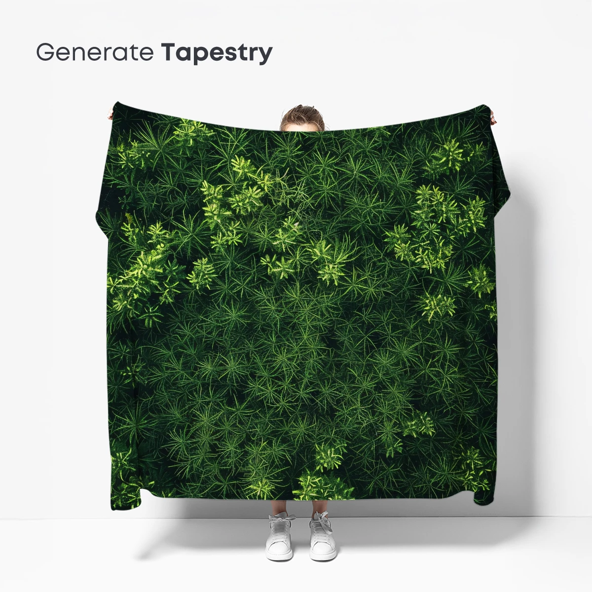 Forest Canopy Symphony: Aerial Green Tapestry - Image 5