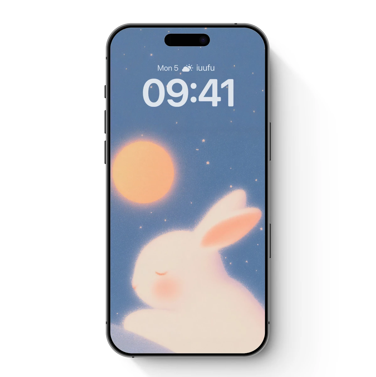 Dreamy Bunnies Under a Starlit Moon