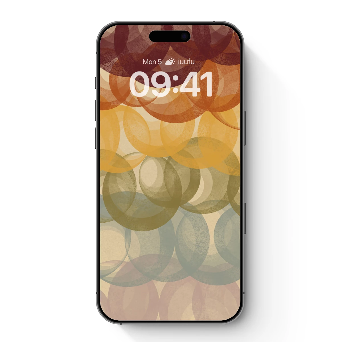 Interlocking Circles: A Symphony of Warm Tones Interlocking Circles: A Symphony of Warm Tones