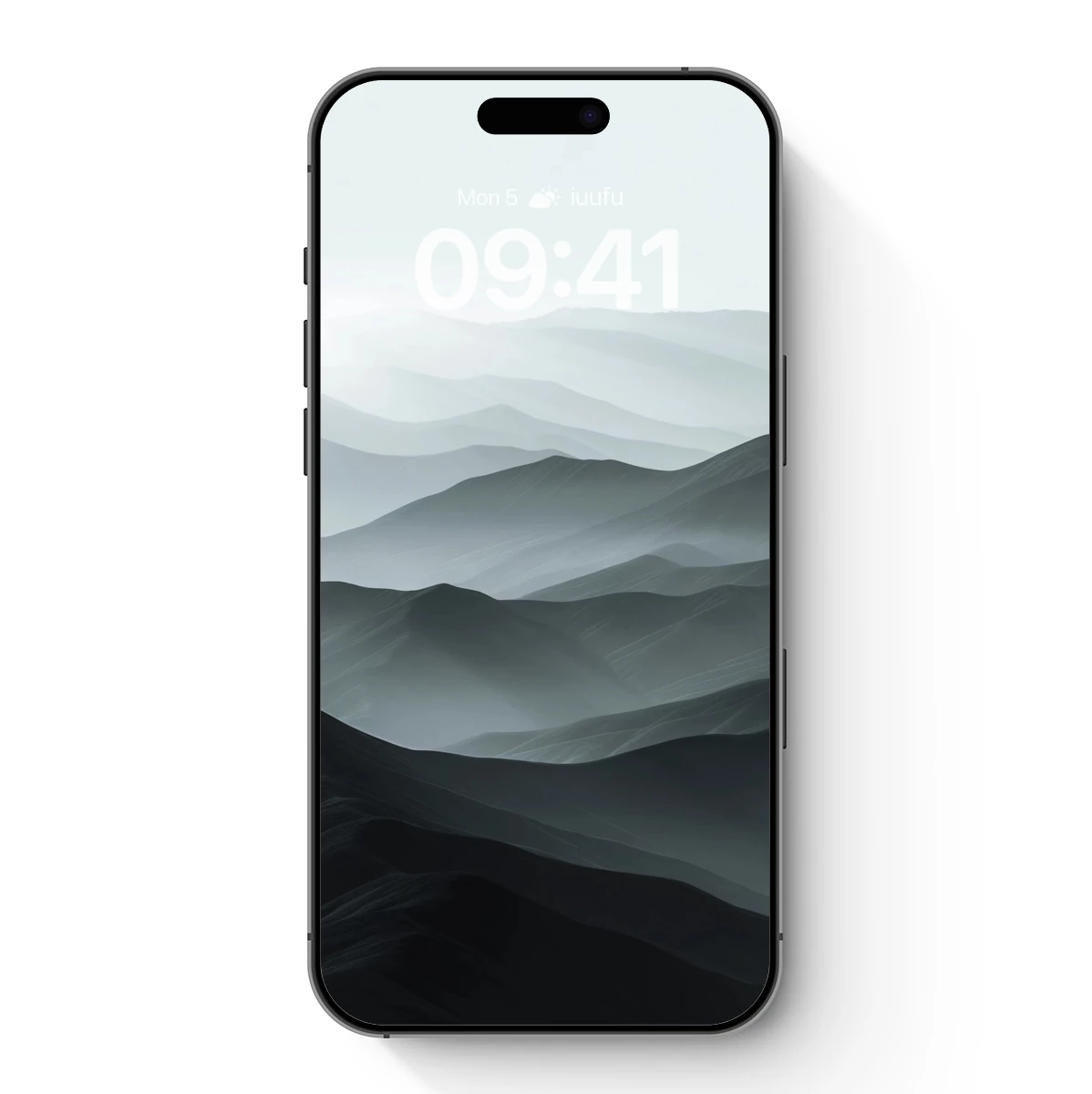 Ethereal Mountain Layers: A Gradient Odyssey