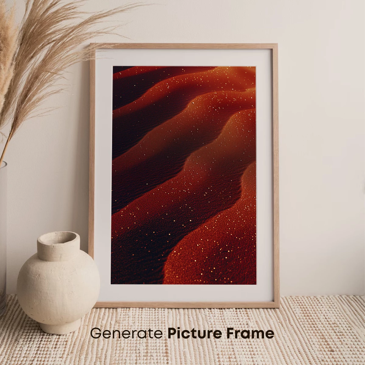 Crimson Dunes: A Glittering Desert Odyssey - Image 7