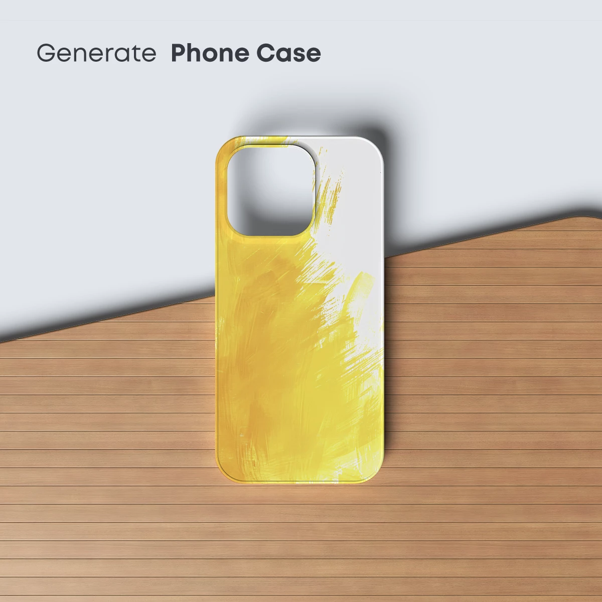 Golden Brushstroke Symphony - Image 3