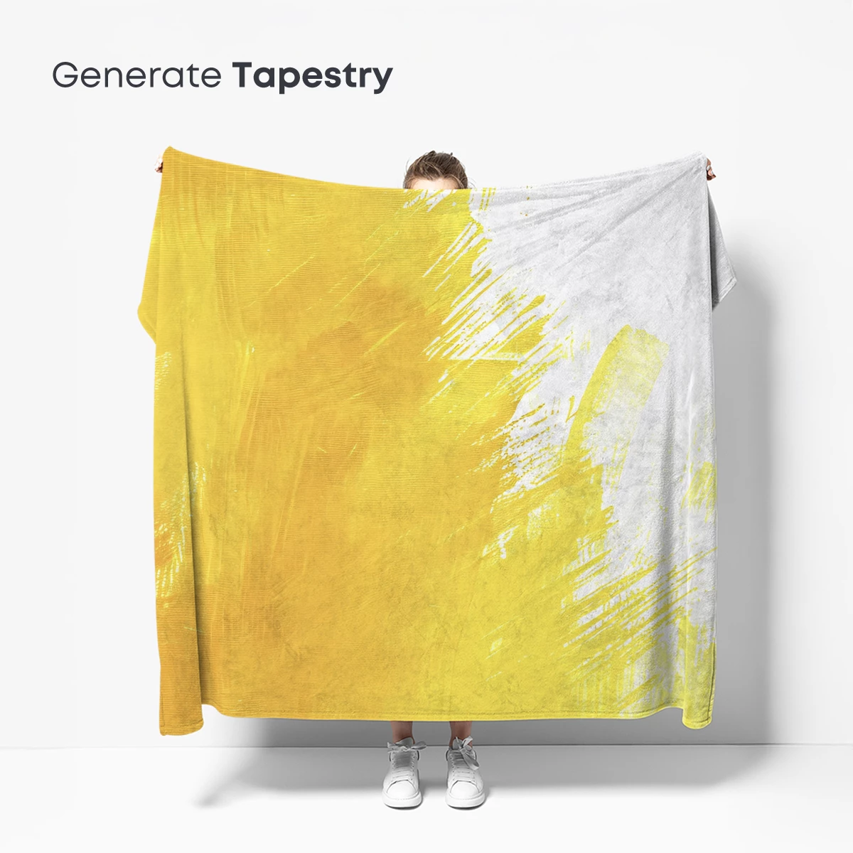 Golden Brushstroke Symphony - Image 5