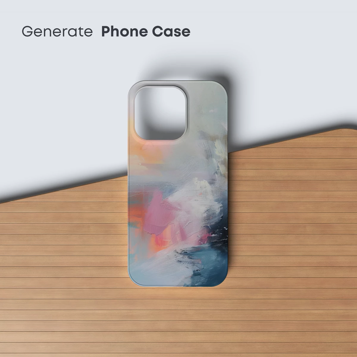 Abstract Dawn Symphony: Pastel Fusion - Image 3