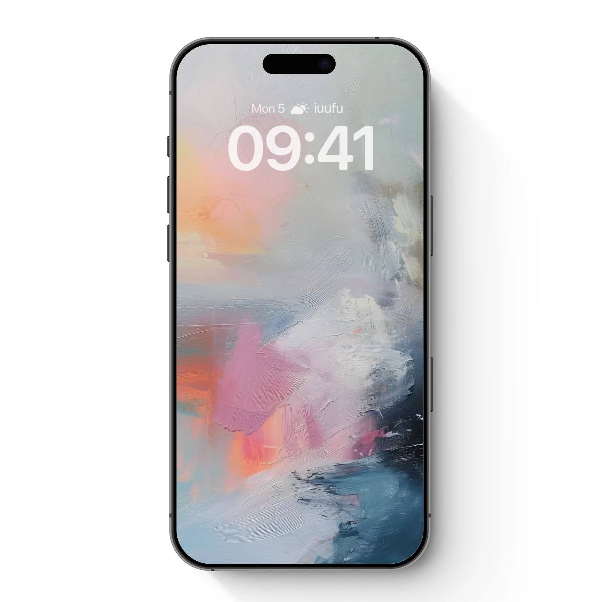 Abstract Dawn Symphony: Pastel Fusion