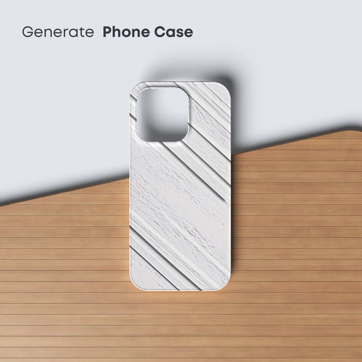 Diagonal Whispers: Textured White Elegance - Image 3